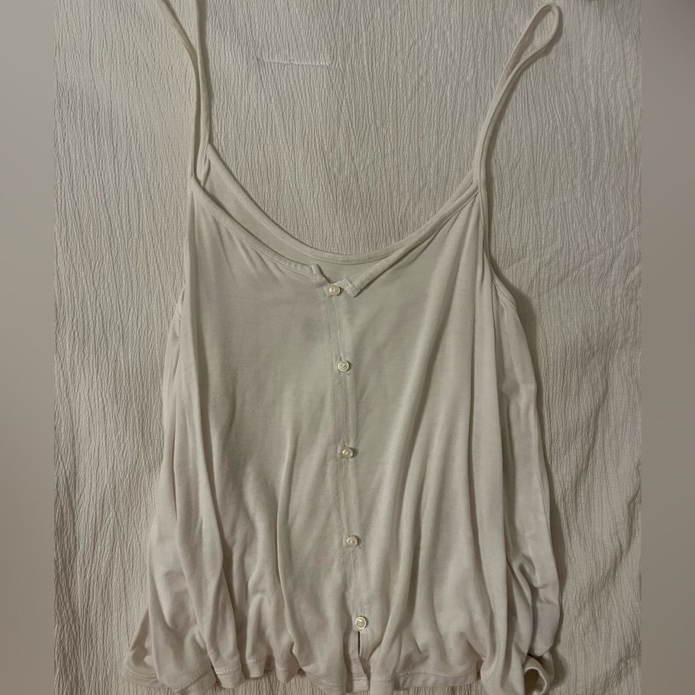 American Eagle White Tank